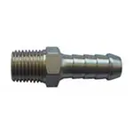 SONSBEEK Brass 1/4inch Hose Barb - 1/4inch BSP Male Thread [2Pk]