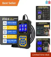 AT500 Car Diagnostic Scanner - Check Engine Code Reader & I/M Readiness Tool