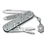 Victorinox Classic SD Brilliant Swiss Army Knife, Damast (58mm)