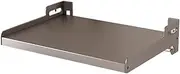 Storage Rack Wall Mounted - Kitchen Microwave & Oven Shelf - No Punching for Storage - Gun Ash & Pantry Organizer - Office & Home Shelving Unit