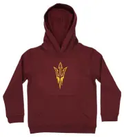 Outerstuff NCAA Kids (4-7) Arizona State Sun Devils Sueded Fan Hoodie