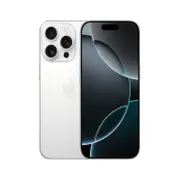 Apple iPhone 16 Pro 256GB (White Titanium) [~Renewed: Excellent]