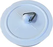 Replacement Basin/Sink Plug (Large 1 3/4" (45mm), White)