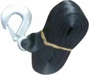 Heavy Duty 2" x 20' Recovery Tow Winch Strap Car Boat Trailer 2,000lb Max Towing