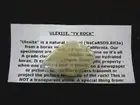 (r33-59) 1-5/8" Ulexite stone Mineral TV rock Boron, CA from borax mine specimen