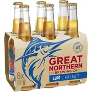 Great Northern Brewing Co Zero Alcohol Bottles 330ml x 6 Pack