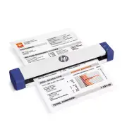 HP Small USB Document & Photo Scanner for Portable 1-Sided Sheetfed Digital Scan