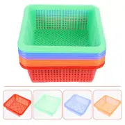 10 Pcs Storage Baskets for Organizing Plastic Multifunctional