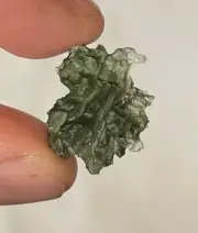 Moldavite Grade A Piece 3.11 gr 15.55 ct With Certificate of Authenticity