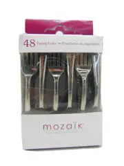 Mozaic tasting forks(1040F1) new in boxes 2 boxes of 48 ea =96 forks