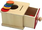 SAFIGLE Wooden Toy Box Set Educational Baby Toy for Toddlers Object Permanence Toys for 6-9 Month Olds