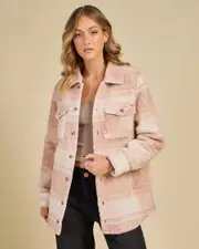 [Volcom] Volcom Women's Silent Sherpa Jacket in Champagne Gold Size 10 10 Champagne Gold
