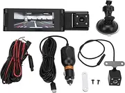 3 Channel Dash Cam, 1080P Front Rear Inside Car Camera, WDR Night Vision Recorder, WiFi Vehicle Dash Camera, 3.16 Inch HD Display, 24 Hours Parking Monitor
