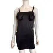 NEW MIRACLESUIT Black Show Stopper Firm-Control Strapless Slip Shapewear Size XL