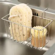 Kitchen Sponge Holder, Sink Basket Sink Caddy Brush Dishwashing Liquid Drainer R