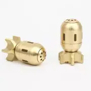1PC Fidget Spinner Toys EDC Clicker Model Nuclear Bomb Gift Men Adults Metal Art