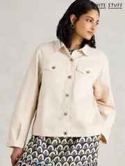 White Stuff Natural Camille Denim Jacket (W30536) | $161