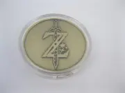 The Legend Of Zelda Breath Of Wild Sheikah Eye Nintendo Collector Coin Original
