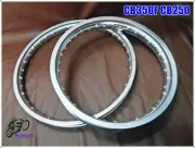 Honda CB350F CB250 Front & Rear Aluminium Silver Wheel Rim Set #TO229#