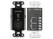 DB-J3M Mic/Line Input Assembly - XLR/Mini-Jack/Terminal Block - Black