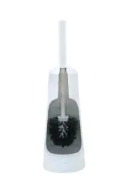 Wicker Toilet Brush with Toilet Brush Caddy, White by Superio Brand