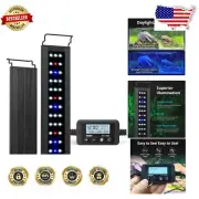 Full Spectrum LED Aquarium Light, 30-36 in, Brightness Adjustable with Timer