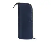 Large Capacity Pencil Case Flat Pencil Pouch, Sturdy Pen Box, Wide Opening with Zipper Closure