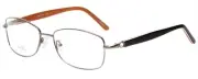 Calabria Collins JC9796 Square Reading Glasses +7.00 Brown Crystals Women