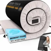 Matrix Comfort-Cell Memory Foam Camping Mattress Pad, Queen 80" X 60" 4"