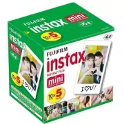 50 Sheets Fujifilm Instax Instant Film For Mini 8-9 All Fuji Cameras