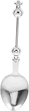 OKUMEYR Beadable Stainless Steel Mixing Spoon DIY Tea Spoon for Home Use Kitchen Utensil for Stirring Scooping and Serving Beverages