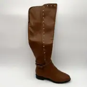 Women's RIALTO Casual Boots COGNAC - Studded Ferrell Boot MSRP $100