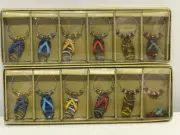 (2) Pier 1 Imports Wine Drink Glass Charms FLIP FLOPS Set Of 6 READ
