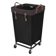 160L Laundry Basket with Wheels, Large Rolling Hampers for Clothing Organizer...