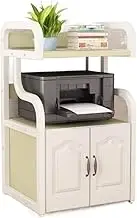Printer Shelf Printer Stand Printer Rack Printer Stand Desktop Stand Storage Shelf with Storage Floor Standing Organizer for Home Office Printer Shelf Printer Holder Printer Shelves (Color : E)