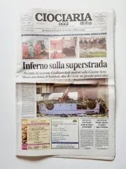 Ciociaria Present 6 February 2004 Accident Pullman Freeway Cassino-Sora