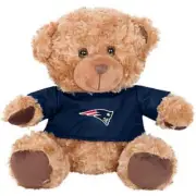 FOCO NFL New England Patriots Sitting Plush Shirt Bear