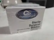 Cincinnati Surgical 100 Scalpel Blades #12 Dental ENT Compare To Swann-Morton