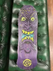 Santa Cruz Rob Roskopp Face Purple Stain Reissue Skateboard Deck New In Shrink