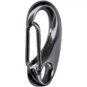 Clasp, 6 Large Gunmetal Key Ring 17x32mm Lobster Clasps Auto-Close Clips *