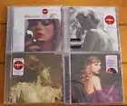 TAYLOR SWIFT CD [NEW] CASE DAMAGE - FEARLESS + MIDNIGHTS + FOLKLORE + SPEAK NOW