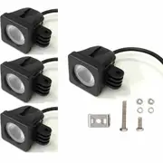 4x 2inch CREE LED Light Bar FLOOD Offroad Work Fog Driving Lamp 4WD 4x4 Truck