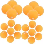 Generic 50pcs Training Table Tennis Balls with Holes and Silicone Plugs for Home Use Durable Pong Balls for Hanging Trainers for Enhanced Stability and Rotational Training