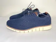 Cole Haan ZeroGrand Men Stitchlite C24947 Oxford Shoes Size 8 US Marine Blue New
