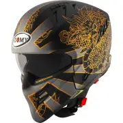 Armor Dragon Matt Grey Jet Helmet