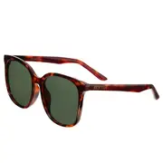 BERTHA Avery Polarized Sunglasses in Tortoise/forest Green at Nordstrom One Size