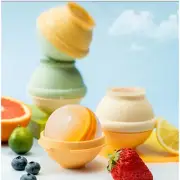 Large Ice Ball Maker Silicone Ice Cube Tray W/Lid Bar Whiskey Sphere Mold 6cm