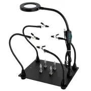 Magnetic Helping Hand Soldering Station 5V w/ Magnetic PCB Circuit Board Holder