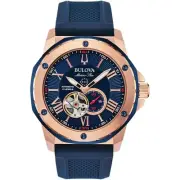 Bulova Watch Men's Automatic Winding Mechanical Marine Star Marine Star