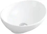 Karran USA VC-302 Valera 15-1/2" Oval Vitreous China Vessel - White